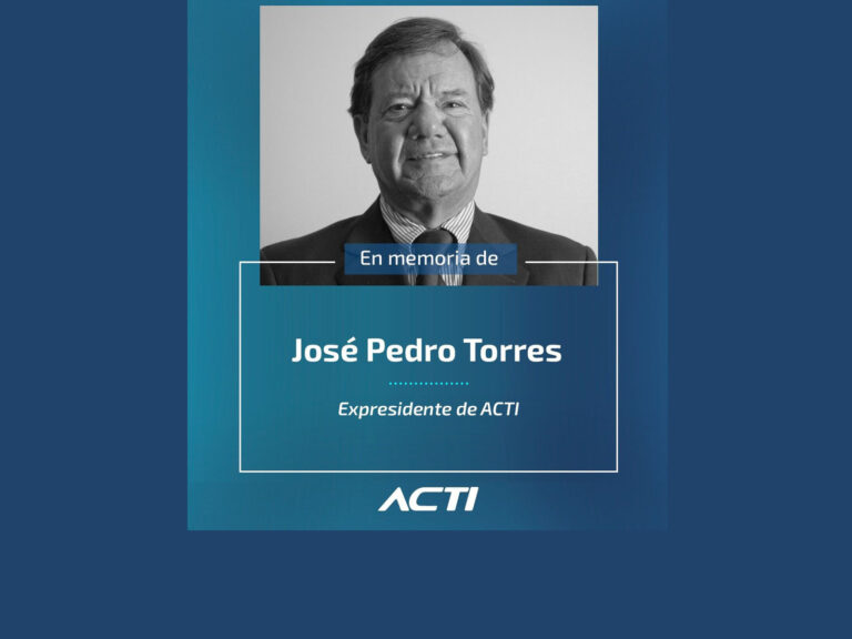 ACTI lamenta el fallecimiento de su expresidente José Pedro Torres